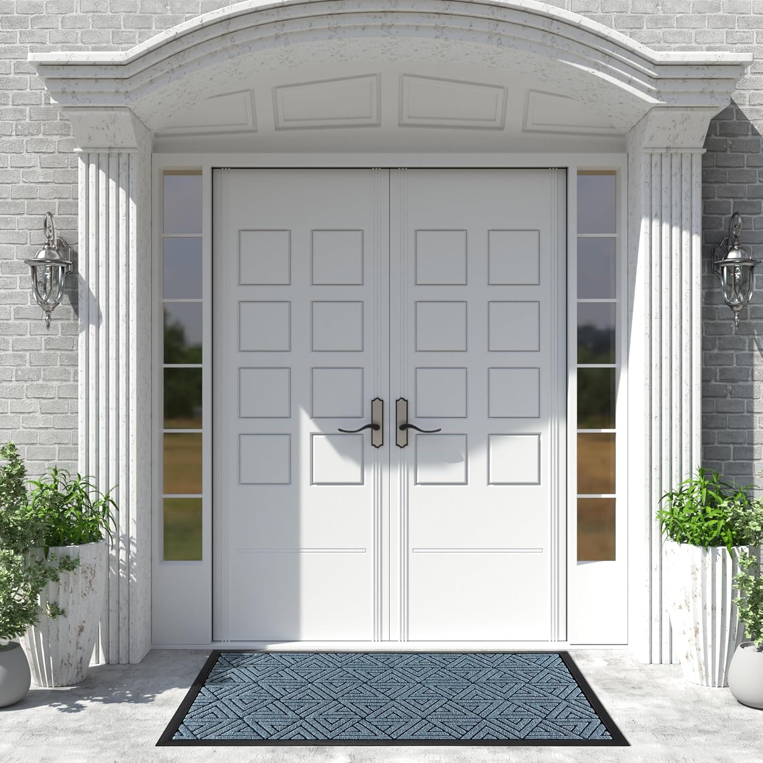 Yimobra Extra Large Door Mat 60x32, All-Weather Waterproof Non-Slip Welcome Matt Outdoor, Heavy