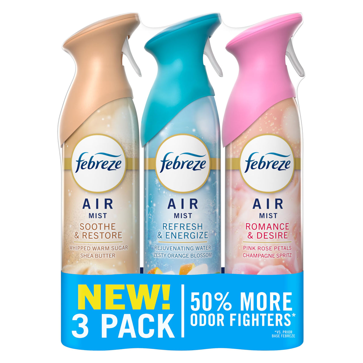 Febreze Air Mist, Air Freshener, Odor Fighting Room Spray, Deodorizer for Home Bathroom Kitchen