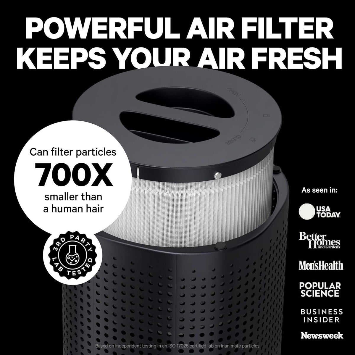 PuroAir 240 HEPA Air Purifier for Home Large Rooms - Covers Up To 1,000 Sq Ft - Filters Up To 99.9%