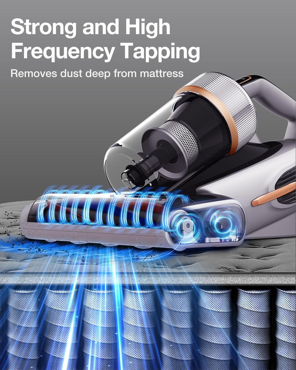 Jimmy BX7 Pro Max Graphene Mattress Vacuum Cleaner with Dust Sensor, Bed Vacuum with UV Light, 550W