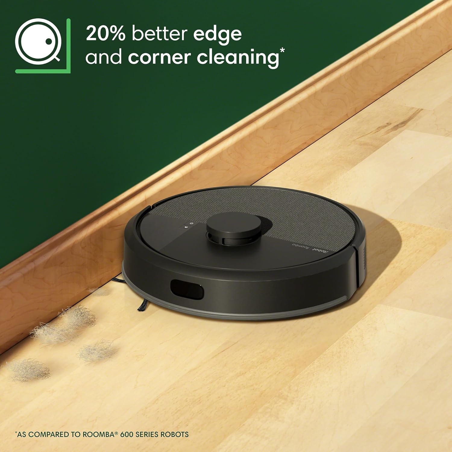 iRobot Roomba 104 Vac Robot Vacuum - Intense Power-Lifting Suction, Smart & Fast Home Mapping