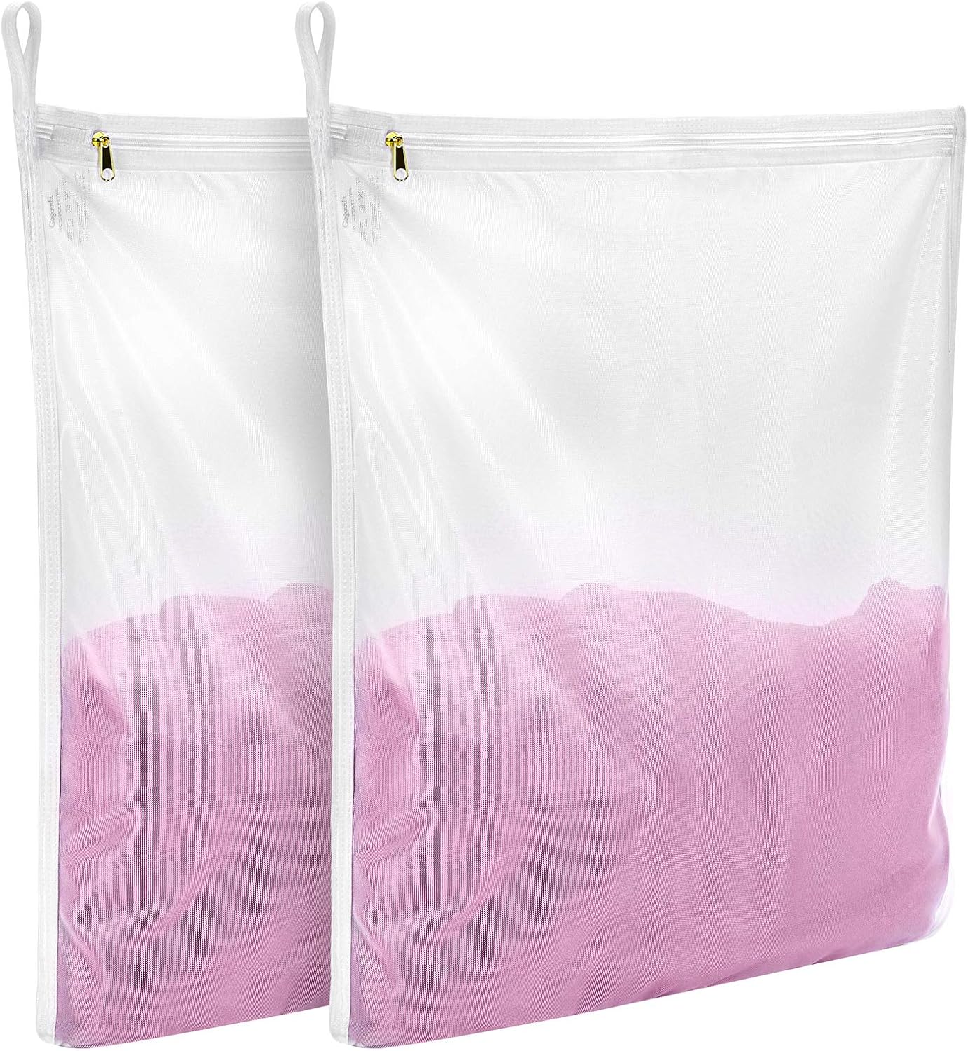 GOGOODA Delicates Laundry Bags, Fine Mesh Wash Bag for Lingerie, Underwear, Bra, Silk, Socks with