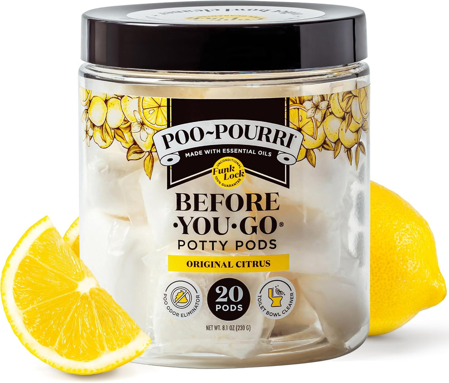 %7EPourri Poo-Pourri Before-You-Go 2-in-1 Toilet Potty Pods, 20 Ct