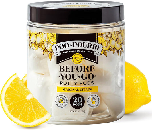 %7EPourri Poo-Pourri Before-You-Go 2-in-1 Toilet Potty Pods, 20 Ct