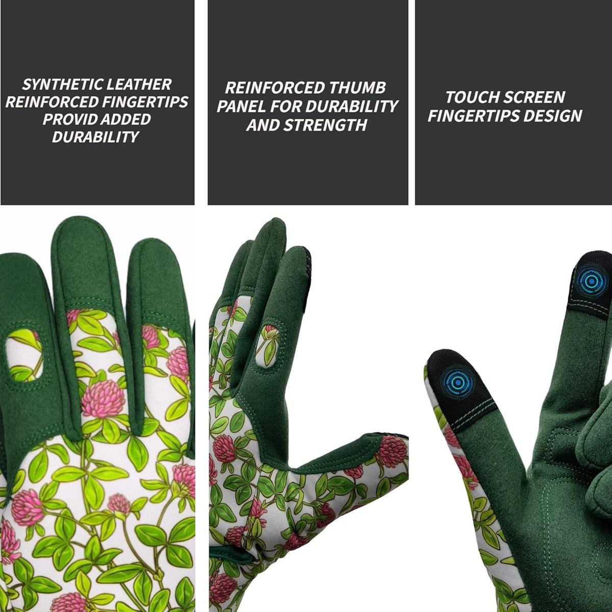 Thorn Proof&Puncture Resistant Gardening Gloves with Grip,Garden Gloves for Women, Leather Work