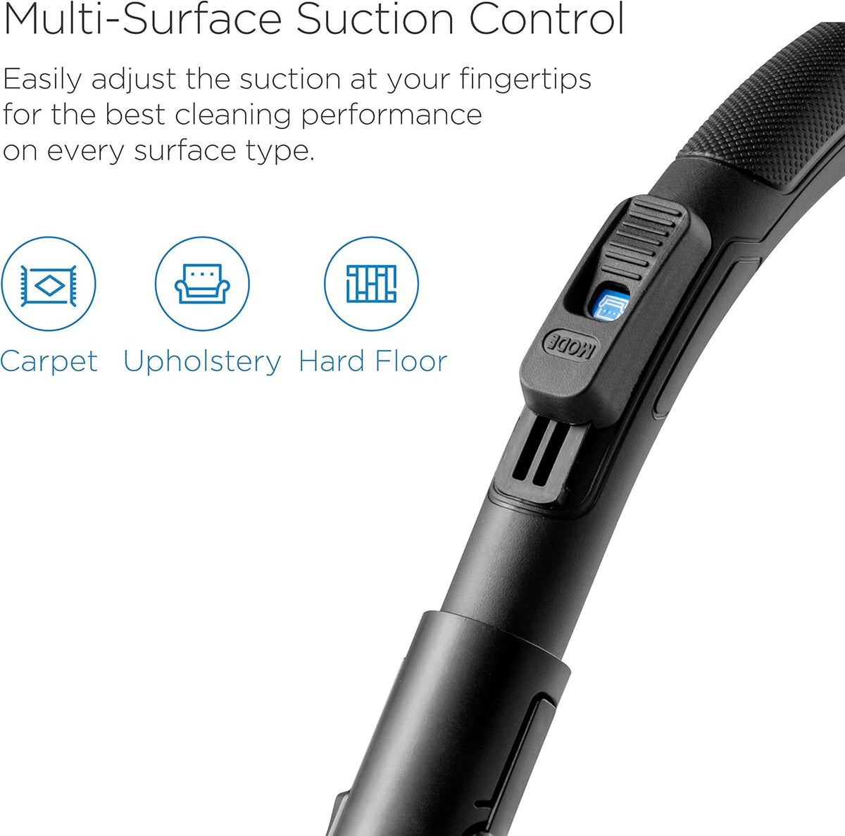 Eureka Bagless Canister Vacuum Cleaner, Lightweight Vac for Carpets and Hard Floors, w/Filter