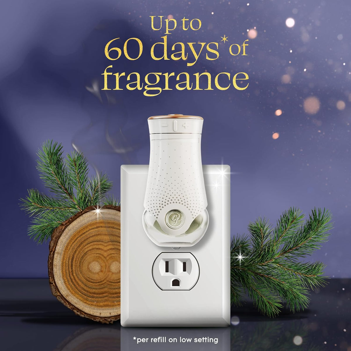 Glade PlugIns Refills Air Freshener, Embers & Sandalwood, Scented and Essential Oils for Home and