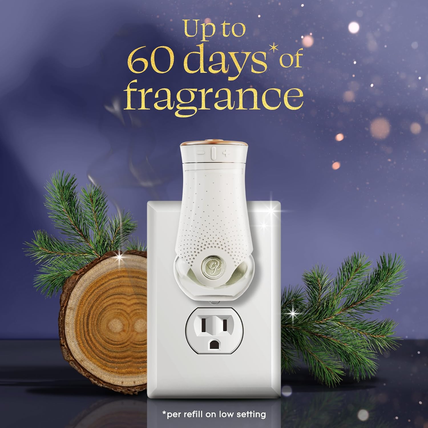 Glade PlugIns Refills Air Freshener, Embers & Sandalwood, Scented and Essential Oils for Home and