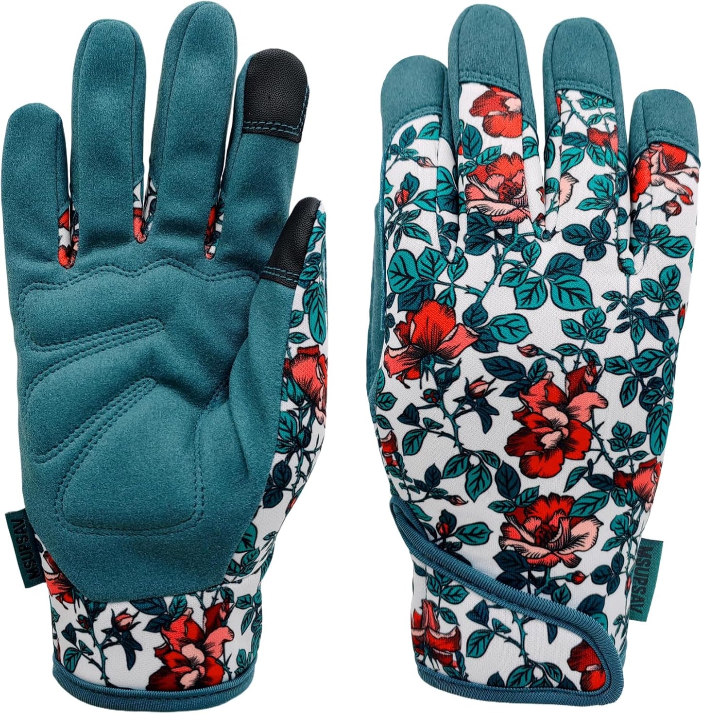Thorn Proof&Puncture Resistant Gardening Gloves with Grip,Garden Gloves for Women, Leather Work
