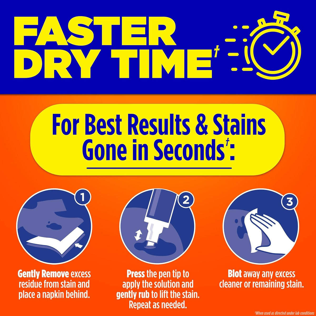 Tide Stain Remover for Clothes, Tide To Go Pen, Instant Stain & Spot Remover for Clothes, Travel &