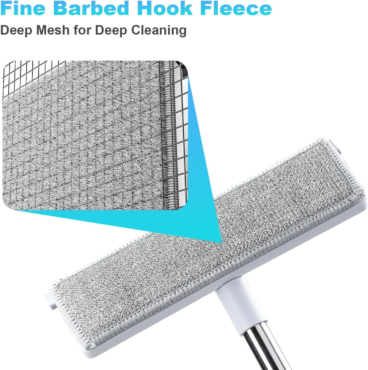 IMHO Mesh Screen Cleaner, Glass Wiper, Dust Paper Clip，3 in 1 Wet and Dry Screen Cleaner with Long