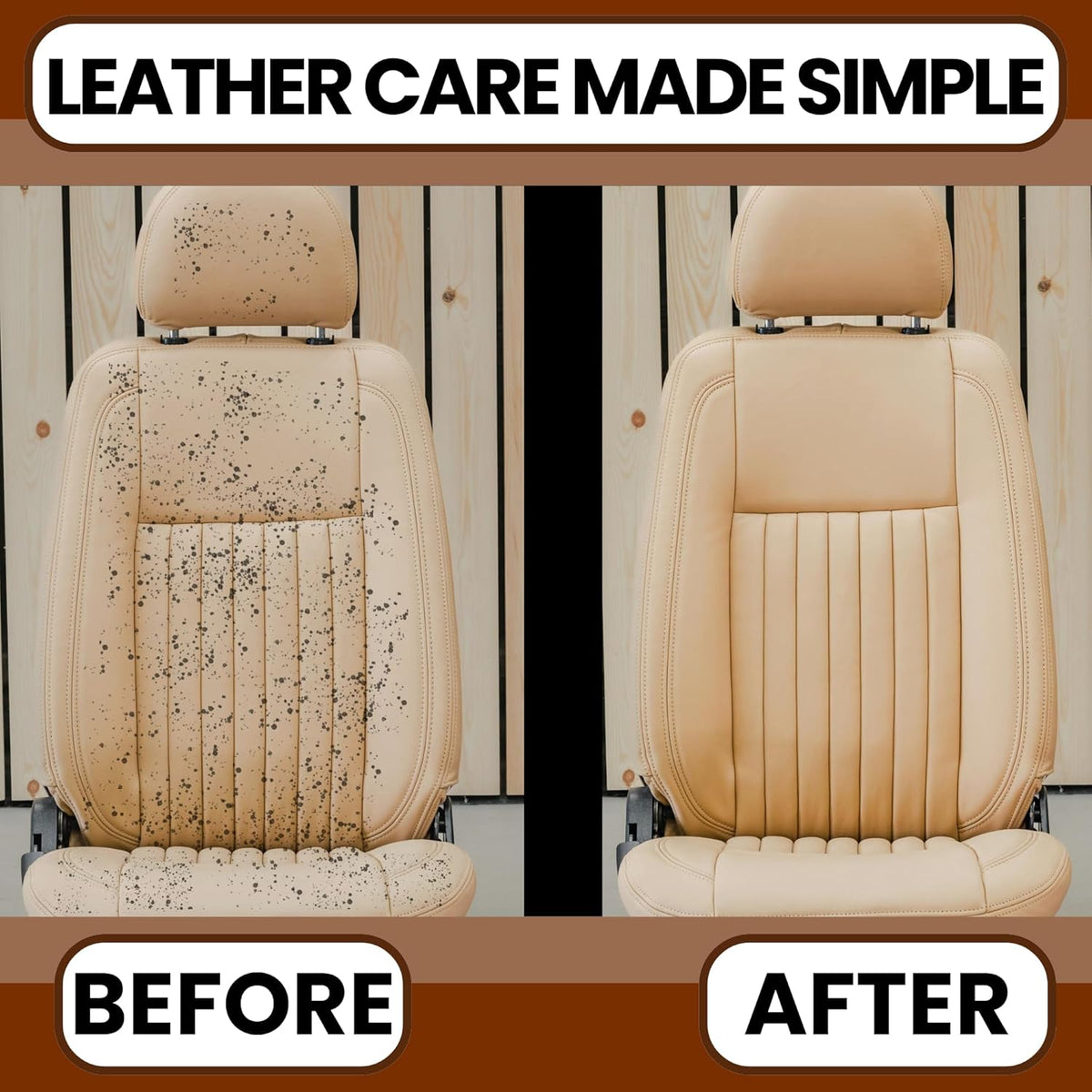 Venture Wipes Leather Cleaner Wipes - Clean, Condition, & Protect - Cleansing Wipes for Interior