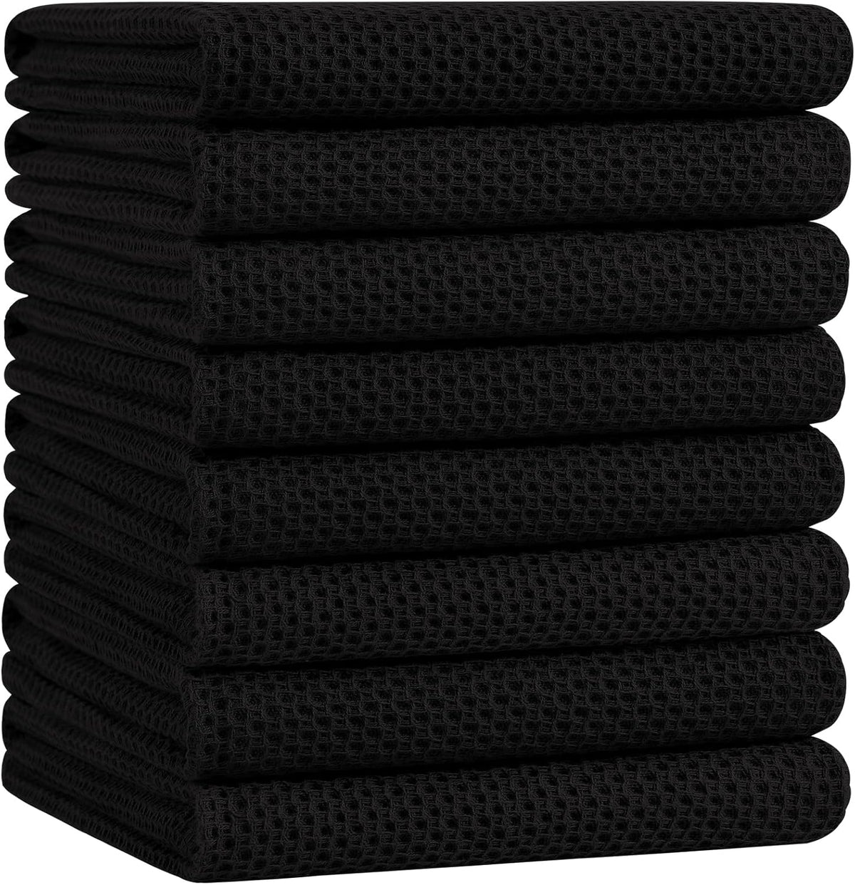 Homaxy 100% Cotton Oversized Waffle Weave Kitchen Dish Towels, Ultra Soft Absorbent Quick Drying