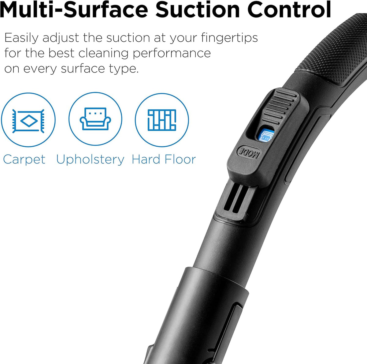 Eureka WhirlWind Bagless Canister 2.5L Vacuum Cleaner, Lightweight Vac for Carpets and Hard Floors