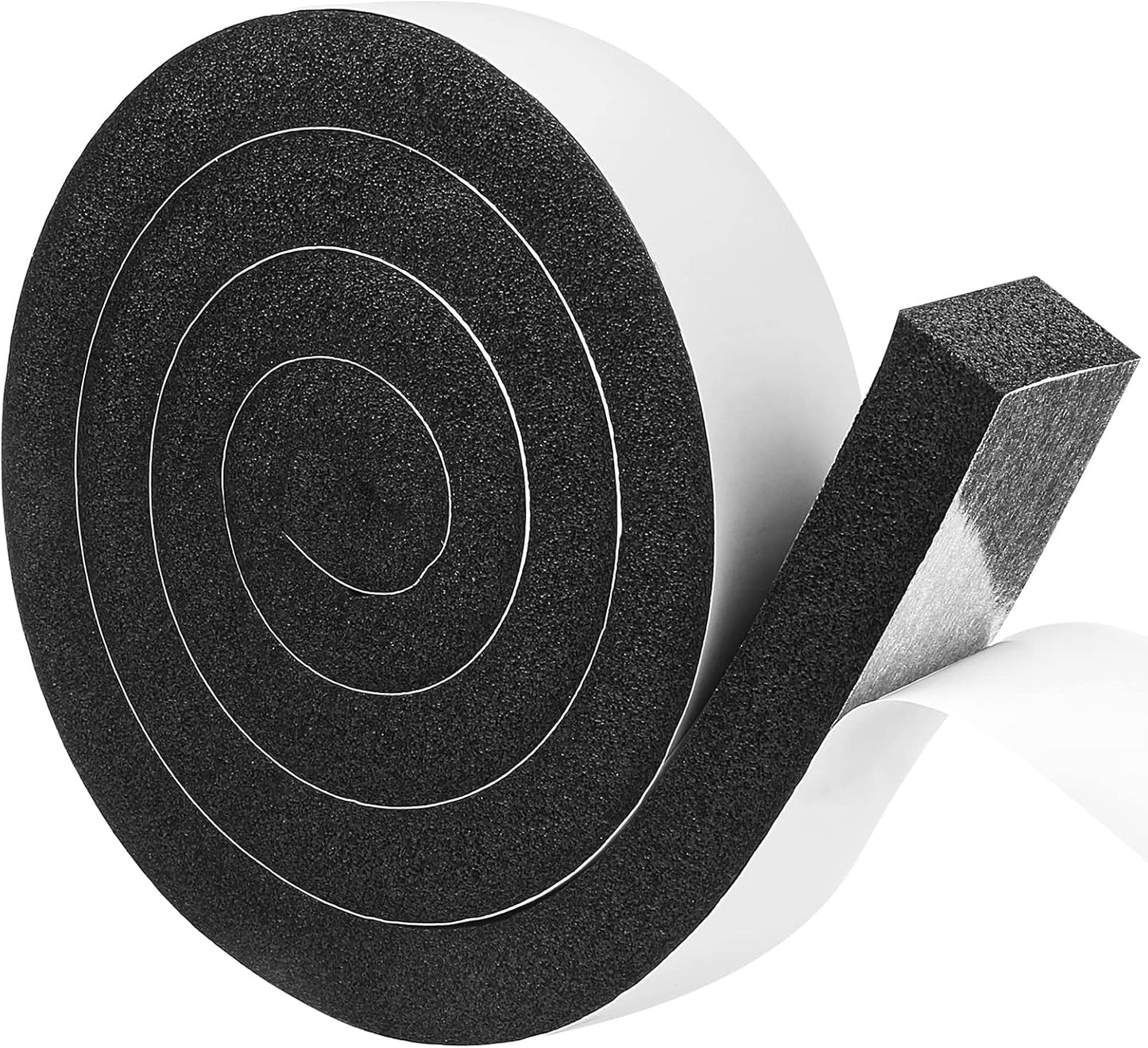 YIJUHOU Weather Stripping Door Seal Window Air Conditoner Insulation Foam Seal Tape Black Open Cell