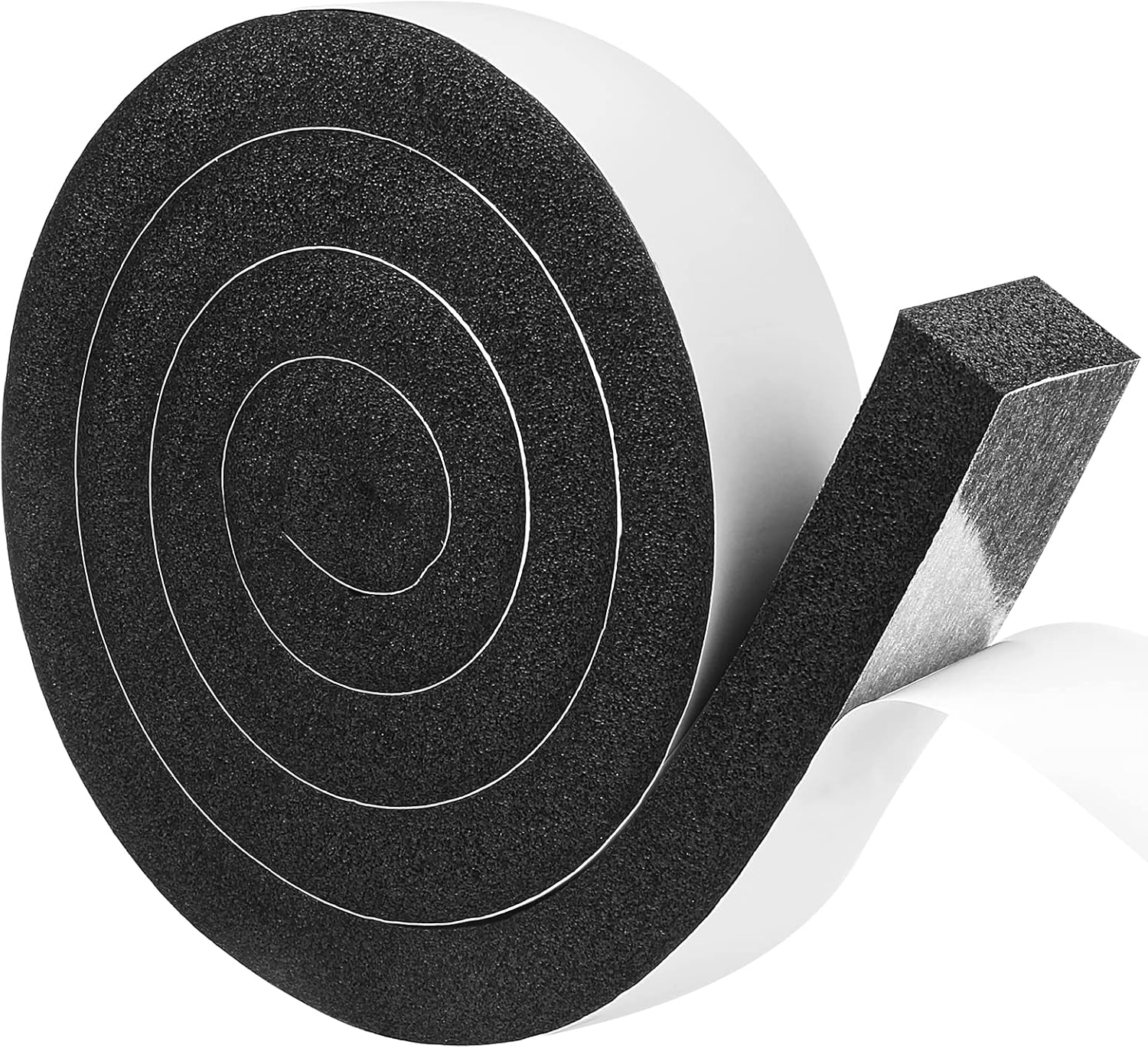 YIJUHOU Weather Stripping Door Seal Window Air Conditoner Insulation Foam Seal Tape Black Open Cell