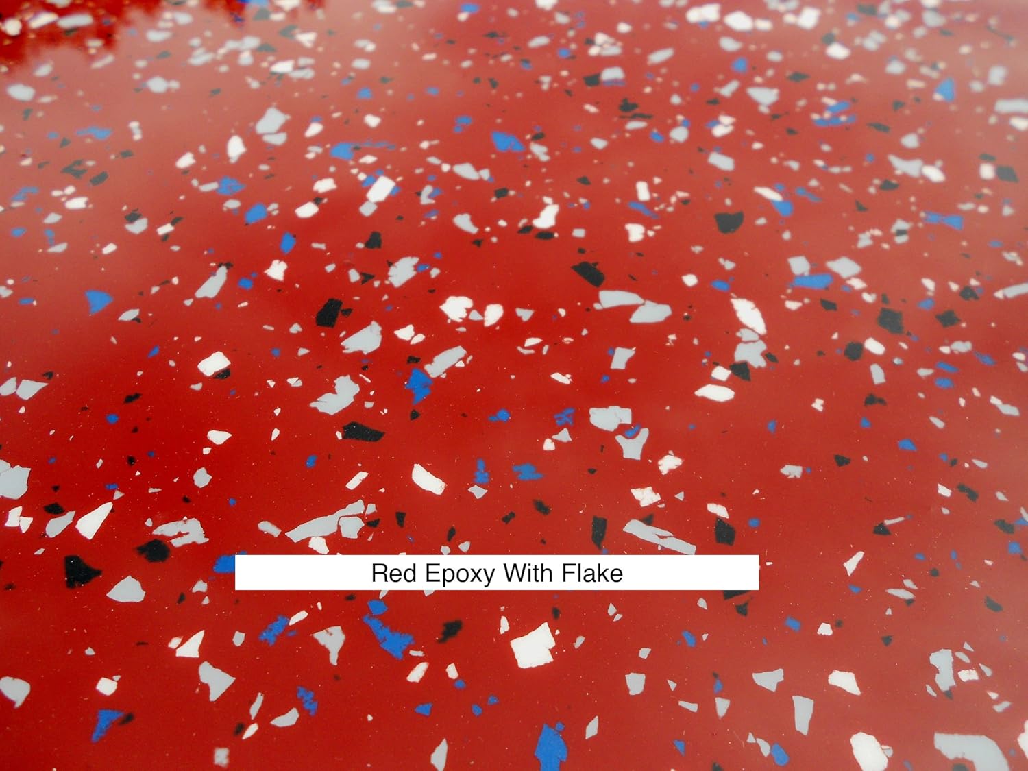 Coloredepoxies 10009 Red Epoxy Resin Coating Made with Beautiful and Vibrant Pigments, 100% solids