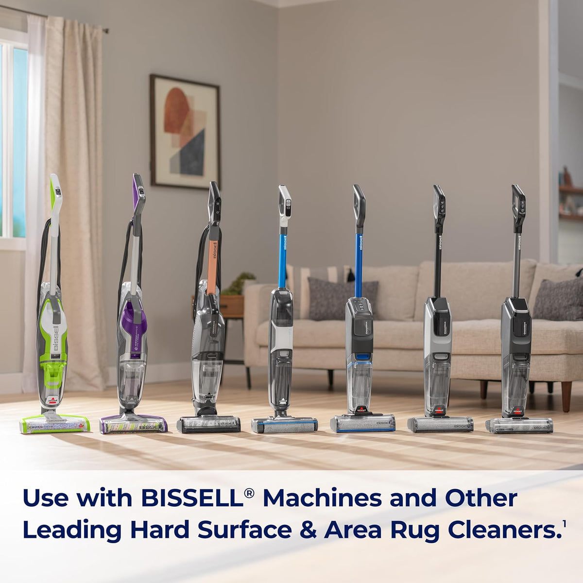 Bissell Multi-Surface Pet with Citrus, 3444G, 80oz, Safe on Sealed Hard Floors and Area Rugs