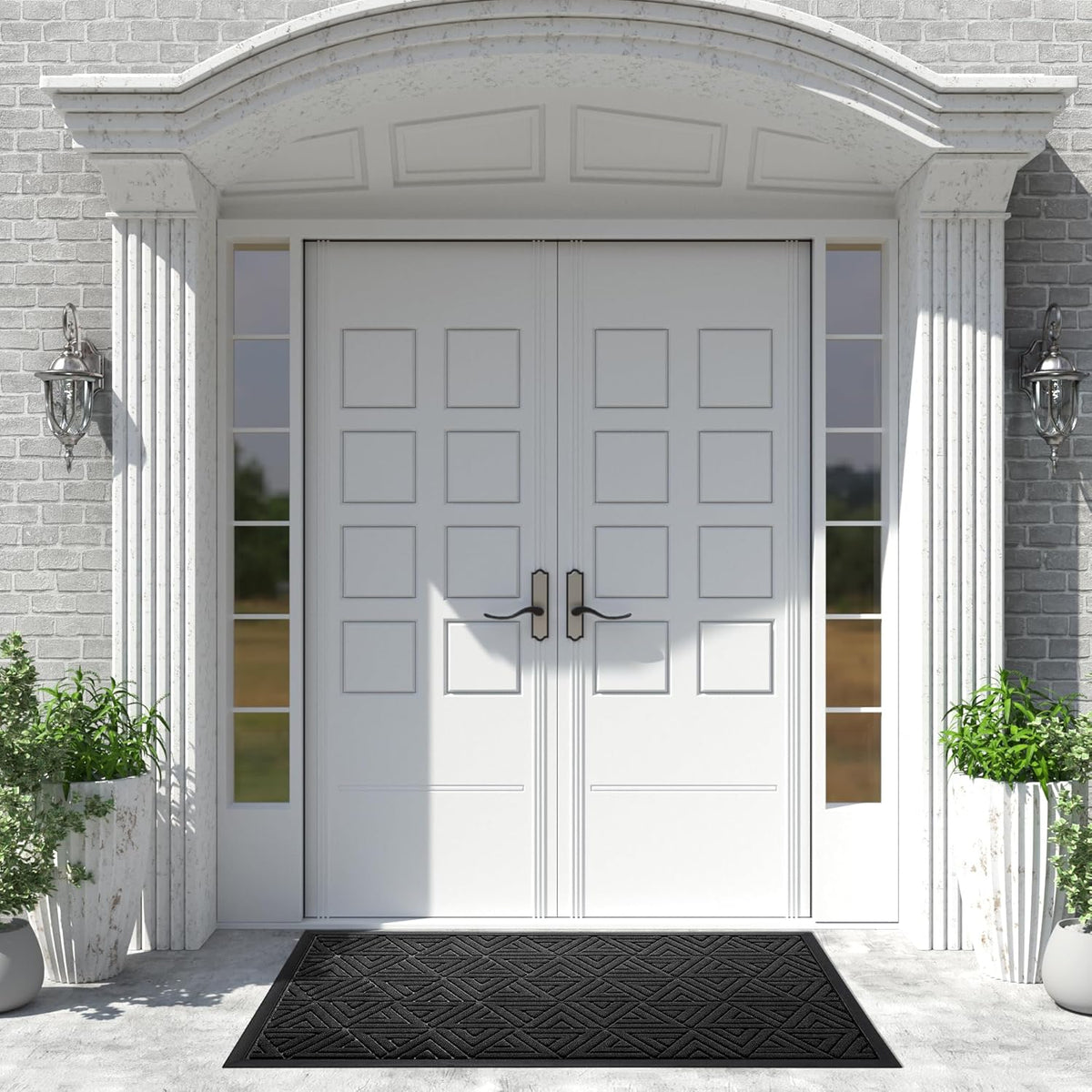Yimobra Extra Large Door Mat 60x32, All-Weather Waterproof Non-Slip Welcome Matt Outdoor, Heavy