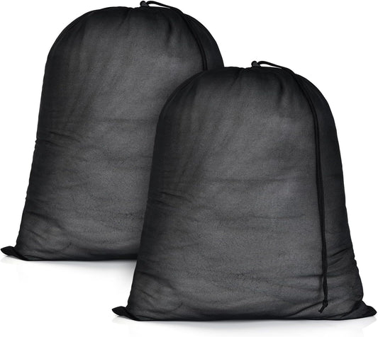 OTraki 20x24 inch Mesh Laundry Bags 2 Pack Fine Mesh Heavy Duty Drawstring Bag Washable Medium Toy