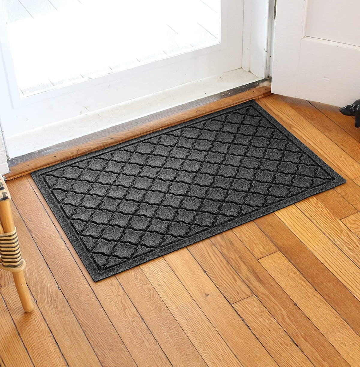 WaterHog Heavy Duty Doorway Mat, 2' x 3', Made in USA, Durable & Skid-Resistant Entryway Mat