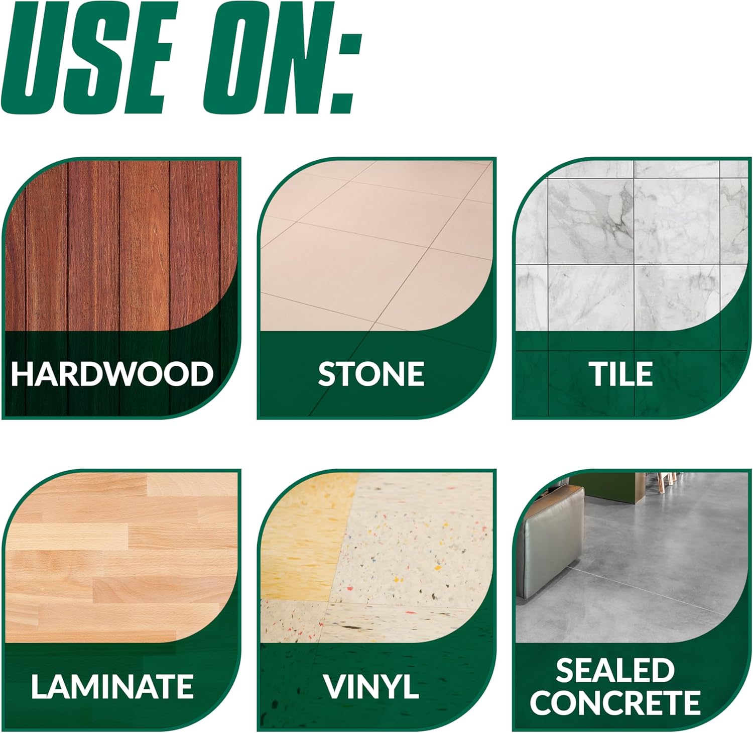 Simple Green Multi-Surface Floor Care - Cleans Hardwood, Vinyl, Laminate, Tile, Concrete and Other