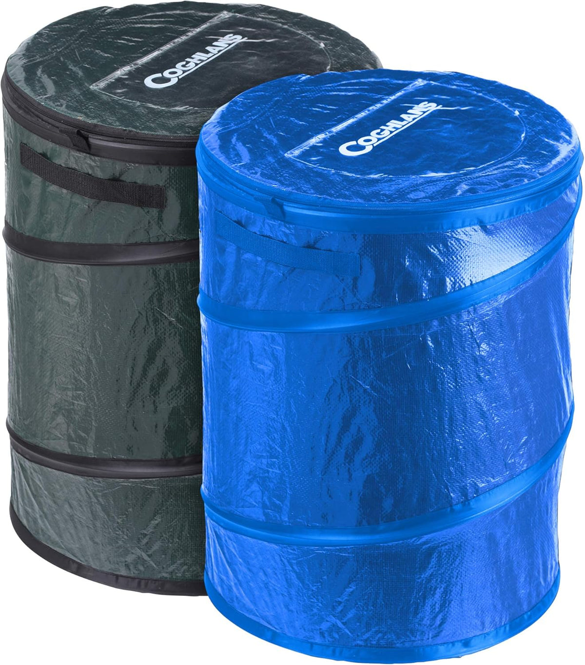 Coghlan's Pop-Up Lightweight Trash & Recycle Can – Collapsible Dual-Purpose Bin for Camping, RV