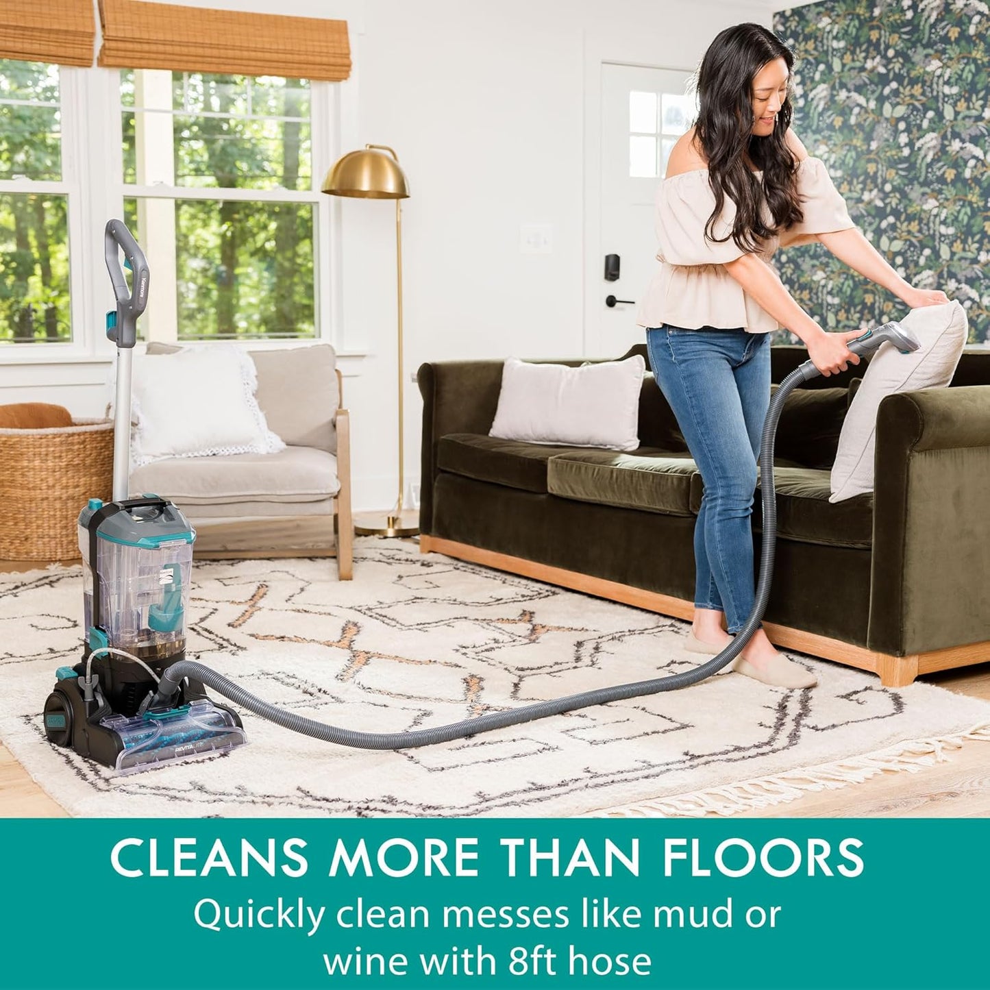 Kenmore KW4070 RevitaLite Pet Portable Carpet Cleaner with High Cleaning Power, 3.2L Clean Tank &