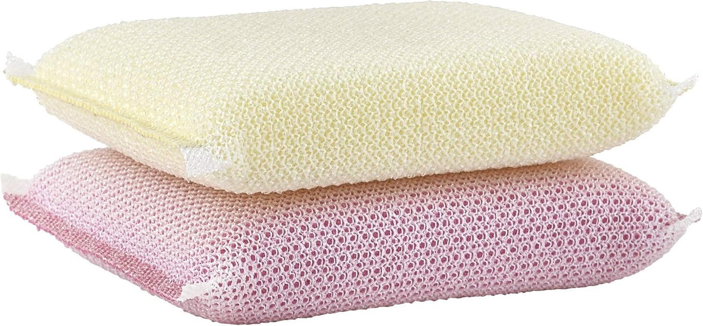 Superio Nylon Cleaning Pad, Dish Scrubbers, Multi Surface Scratch- Free Scour Sponge for Stainless