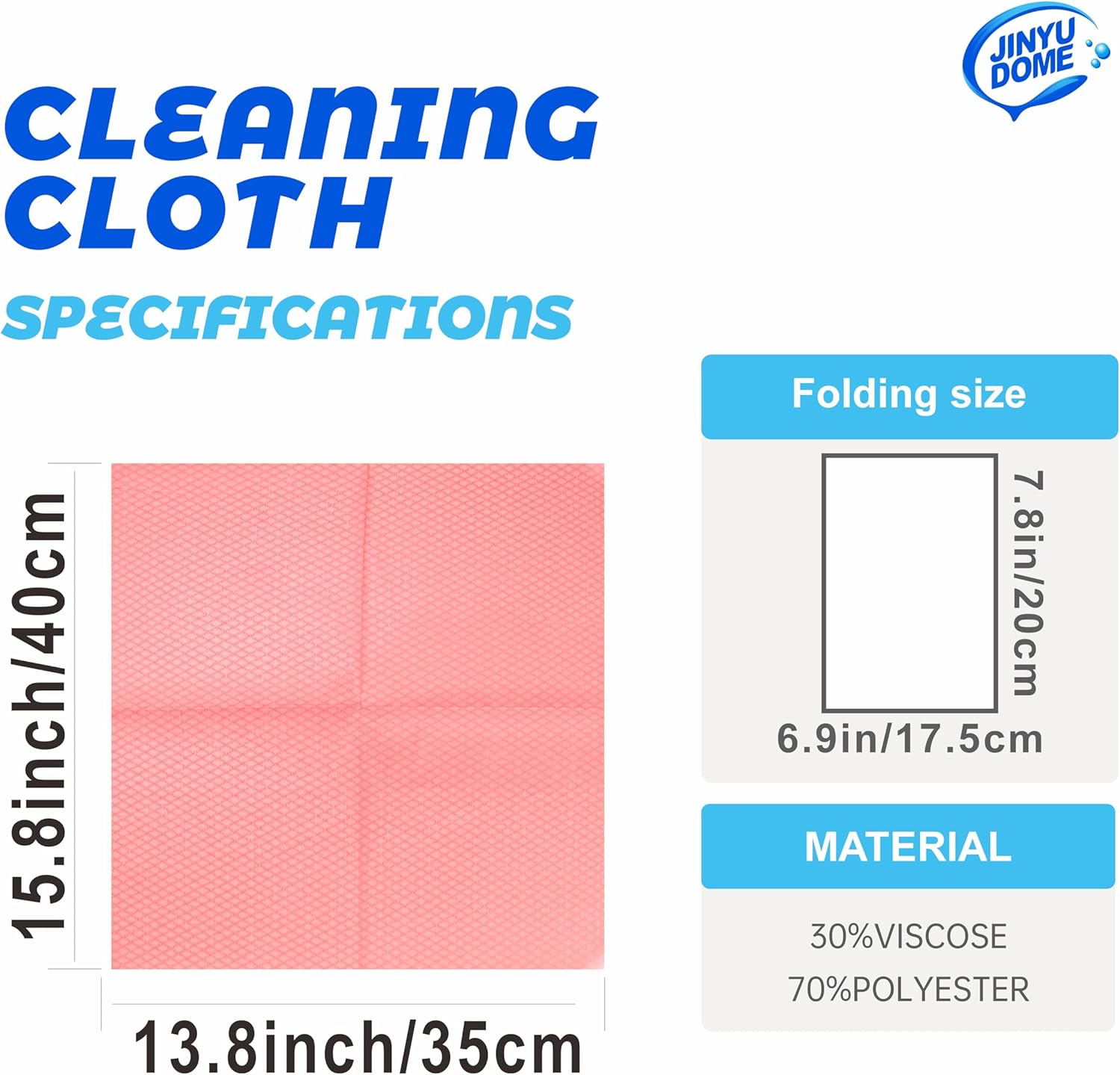 Disposable Kitchen Cleaning Cloths Dish Towels Dish Cloth Reusable Cloths for Kitchen, Bathroom