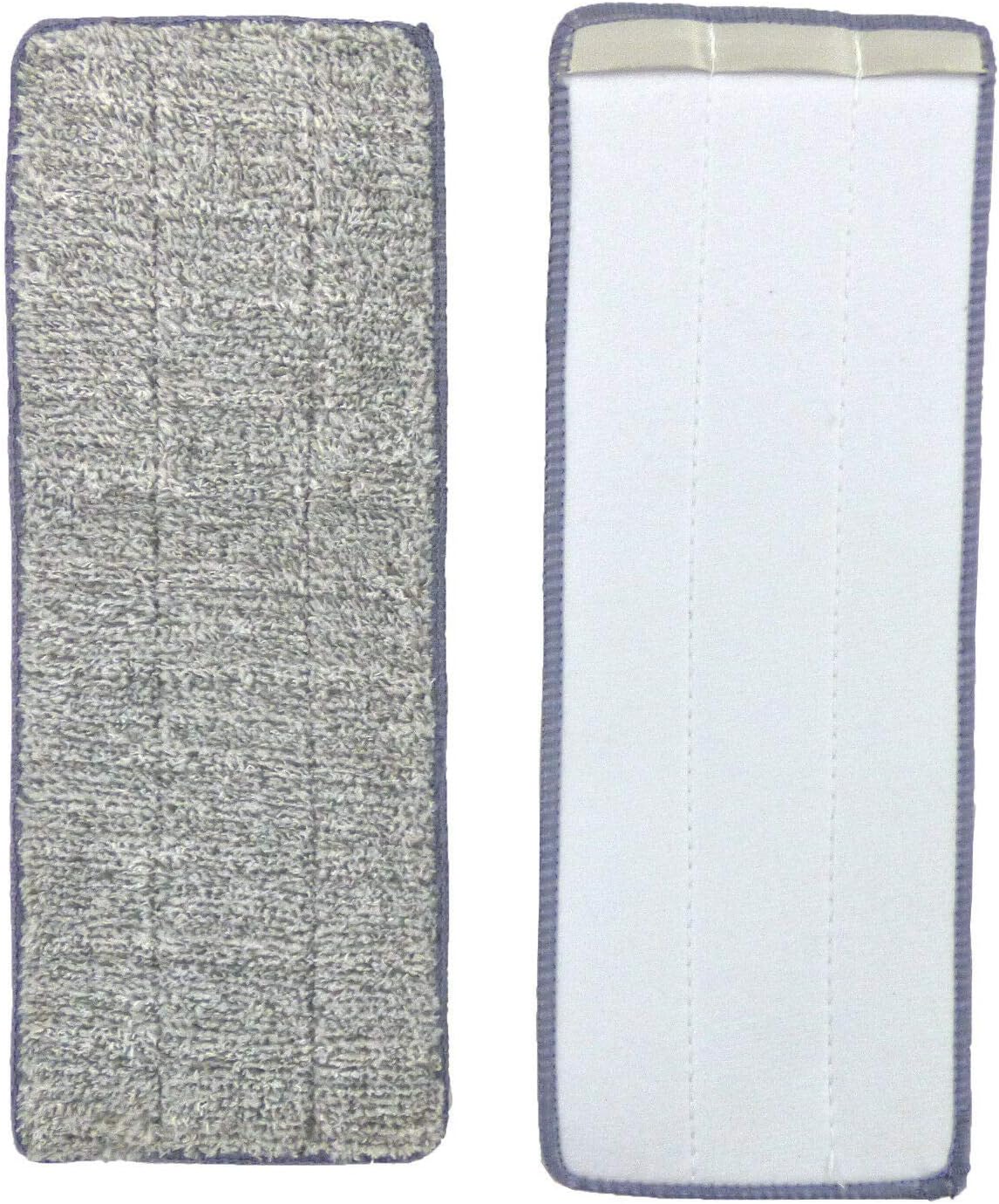 Bulletproof Microfiber Mop Replacement Heads - Washable Pads for Floor Cleaning Compatible with