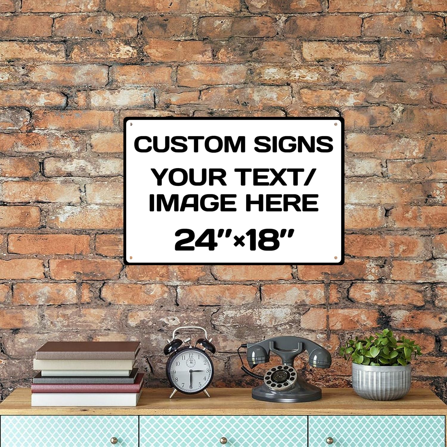 custom sign,Aluminum Weatherproof Metal Sign,Multiple Sizes ,Optional reflective,Custom