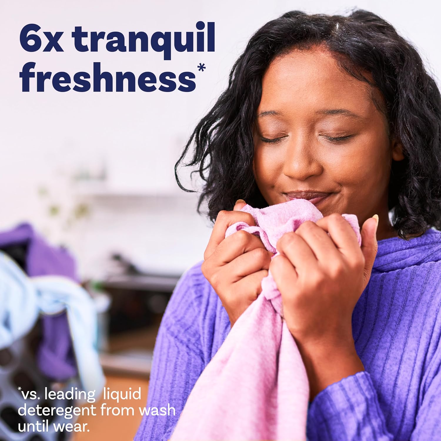 Downy Infusions In-Wash Laundry Scent Booster Beads, CALM, Soothing Lavender and Vanilla Bean