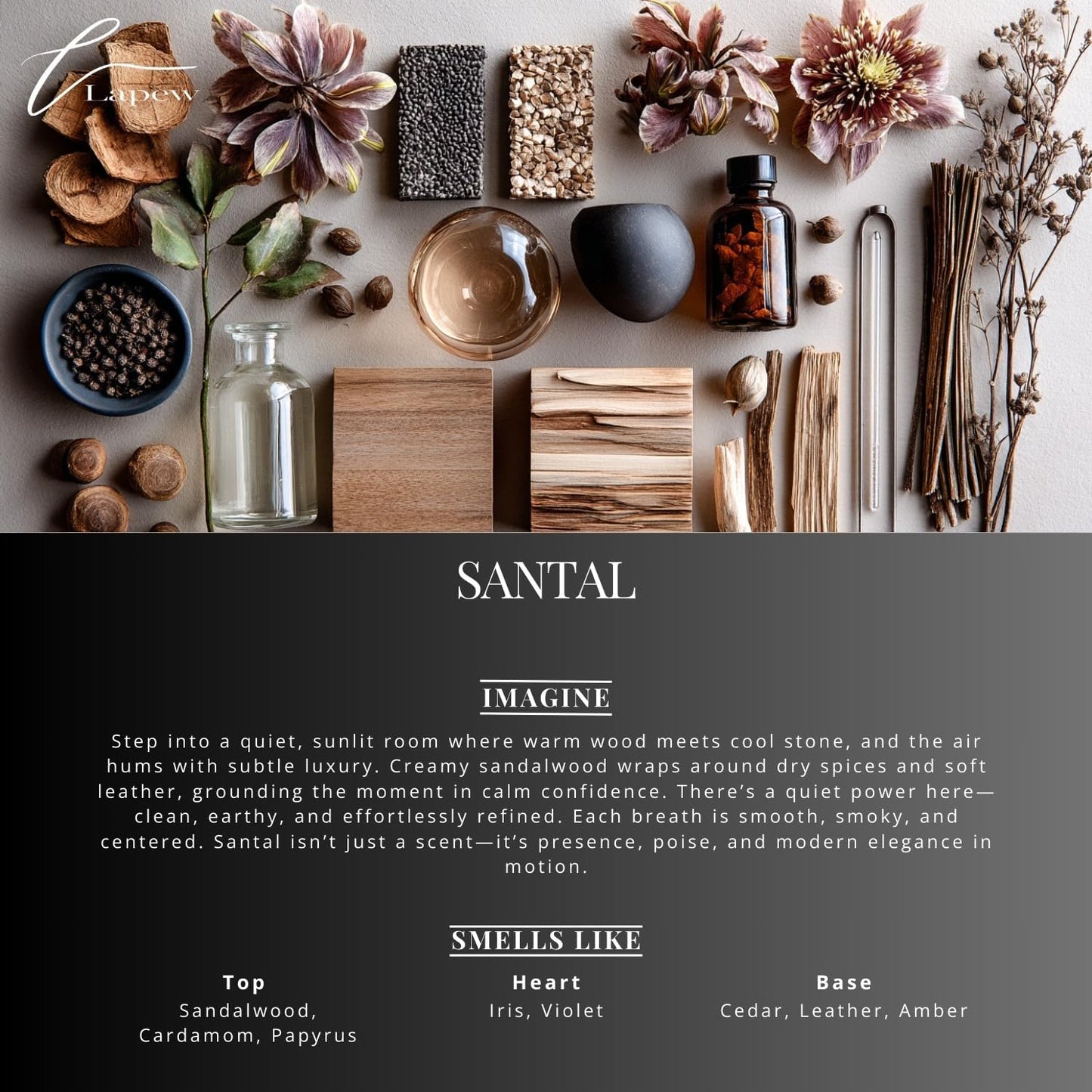 Santal Carpet Freshener Powder: Powerful Odor Eliminator for Home, Upholstery Deodorizer, Carpet