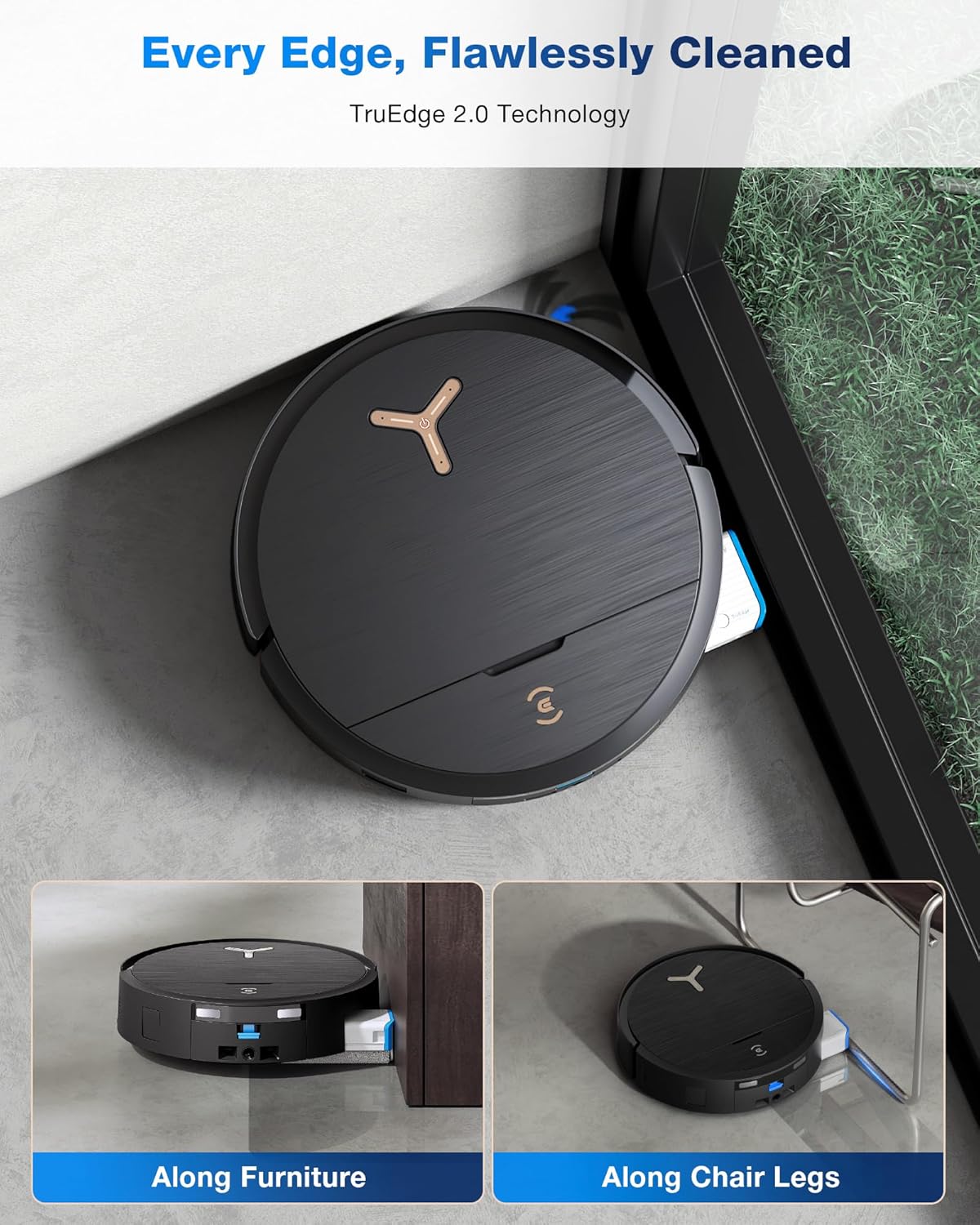 ECOVACS DEEBOT X9 PRO Omni Robot Vacuum and Mop,16,600Pa Blast Suction, OZMO Roller Instant