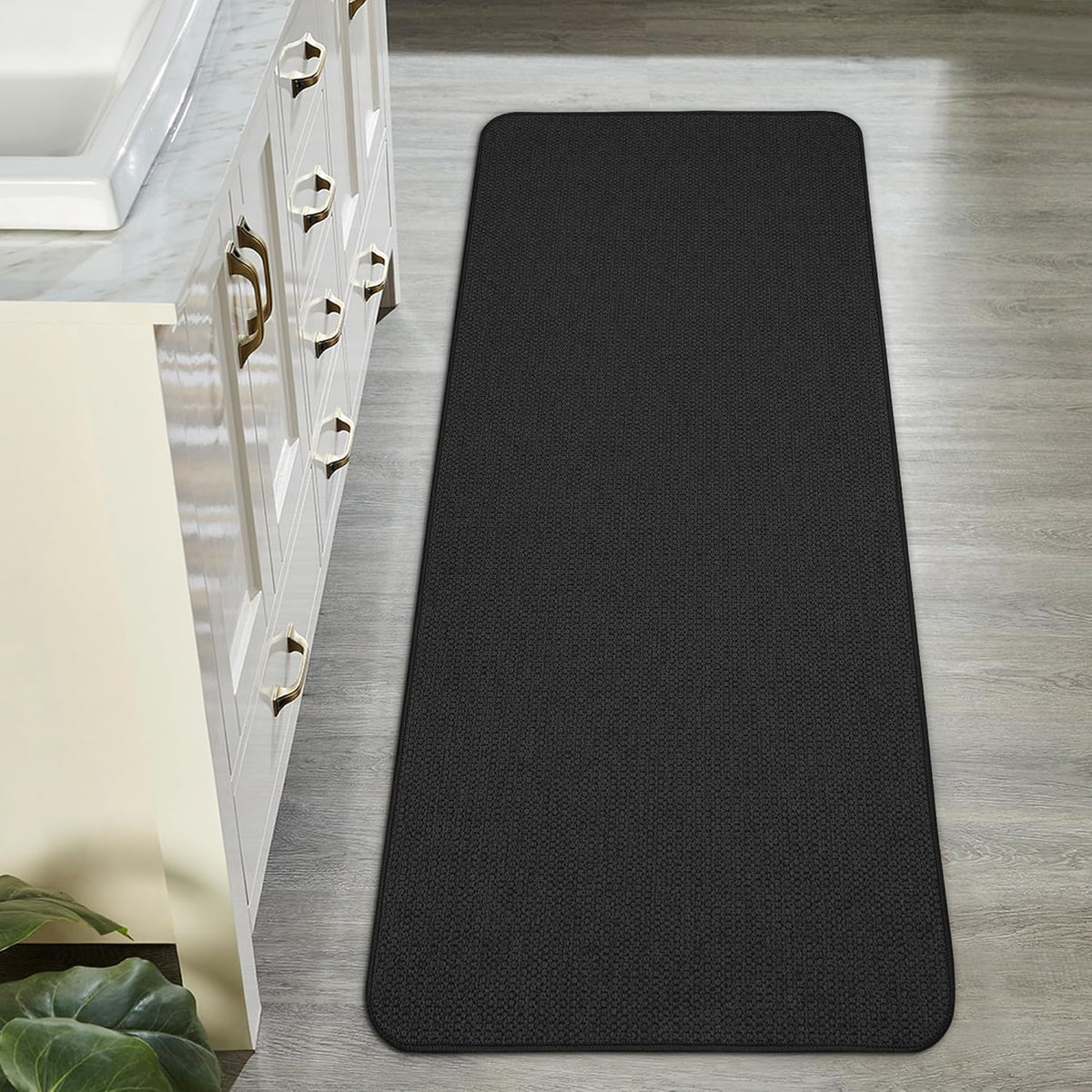 Bath Mat,Ultra Thin Bathroom Runner Rugs,Large Bath Mats for Bathroom,Quick Dry,Non-Slip,Machine
