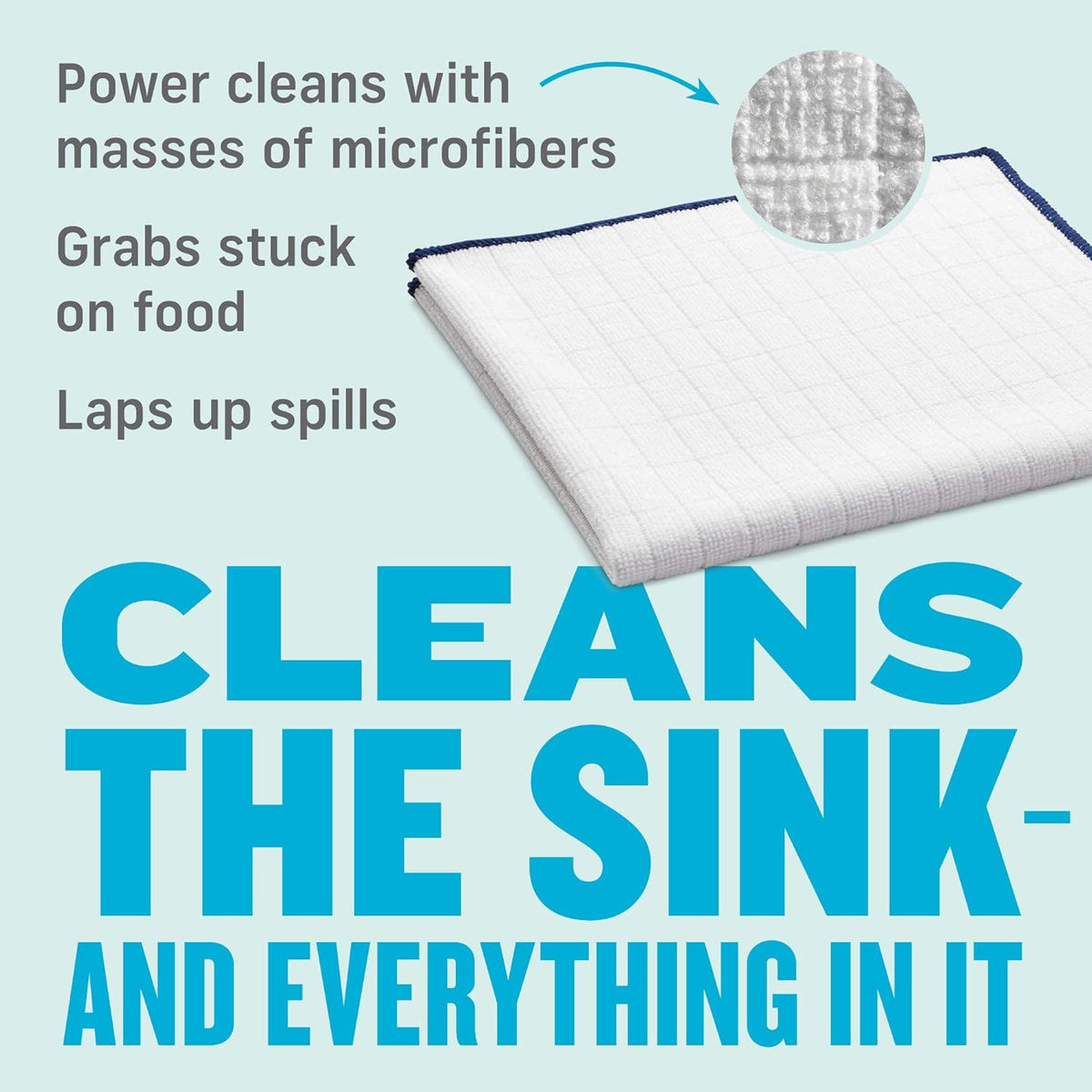 E-Cloth Reusable Paper Towel Replacement Cloth, Premium Microfiber Cleaning Cloths Ideal for