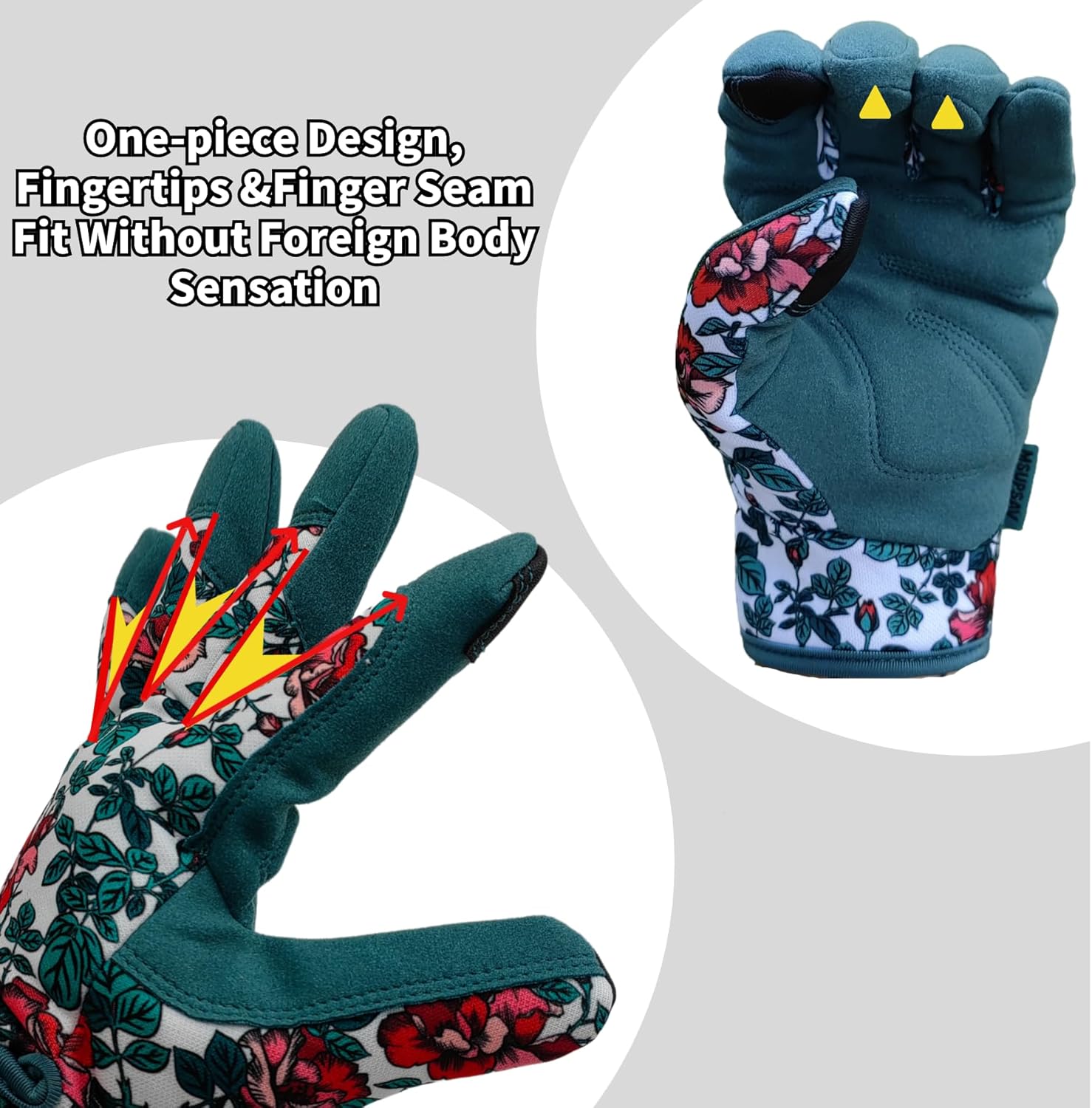 Thorn Proof&Puncture Resistant Gardening Gloves with Grip,Garden Gloves for Women, Leather Work