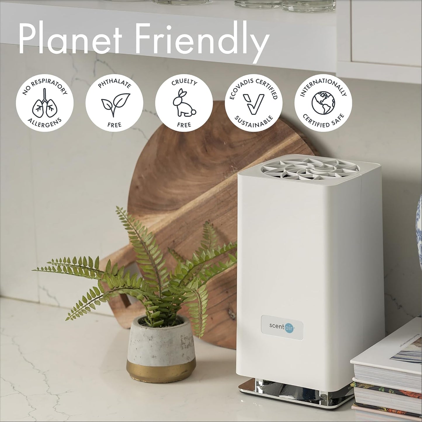 ScentAir Whisper Home Monthly Plug-in Refill, Fragrance Cartridge for Home and Office, Fresh Apple