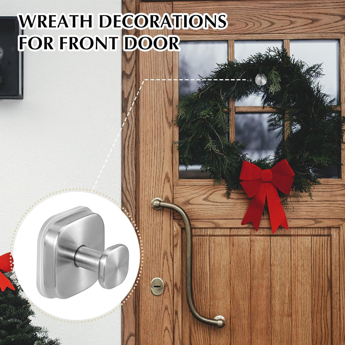 Suction Cup Hooks for Shower - Reusable No-Drill Mounting - Hooks for Towels, Robes & Loofah on