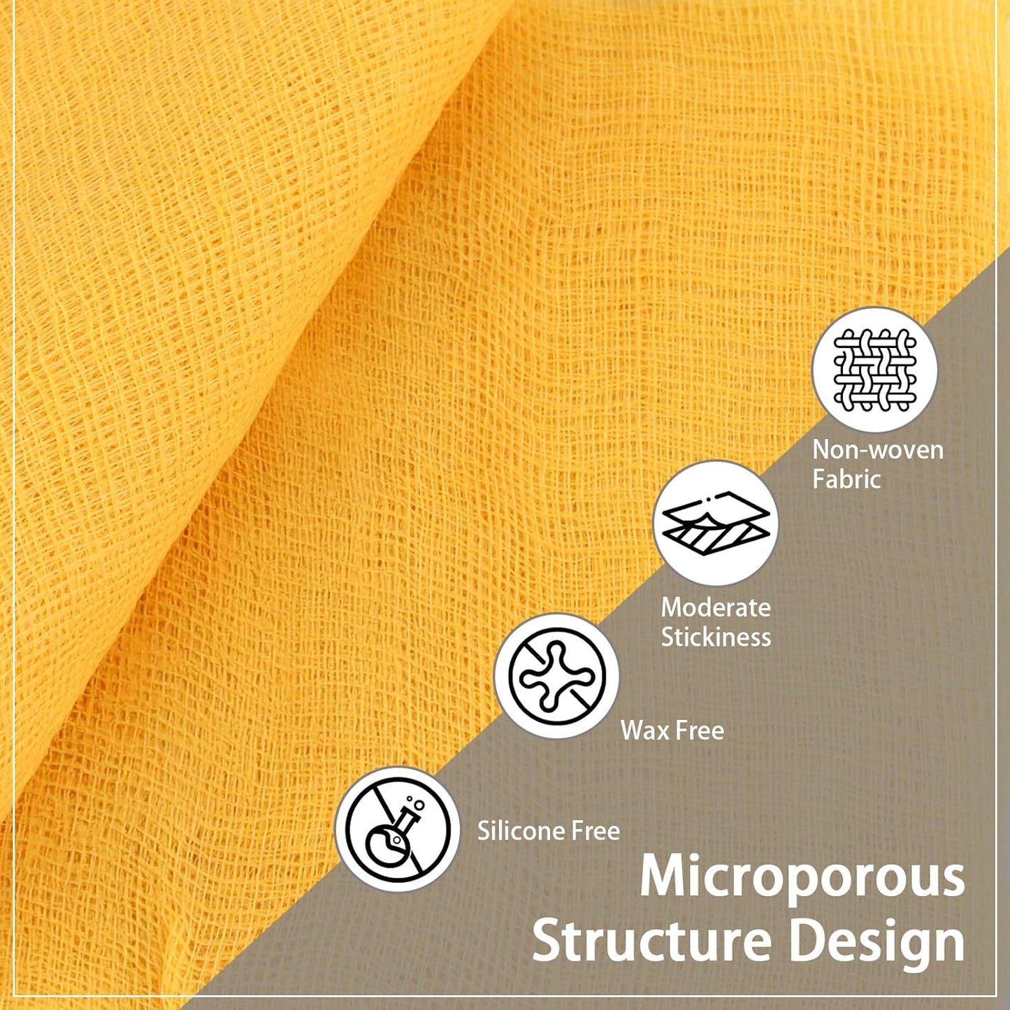 8 Pack Tack Cloths, Tack Rags for Woodworking, 17.7 x 35.4 in Tac Cloth Dust Stain Rags for