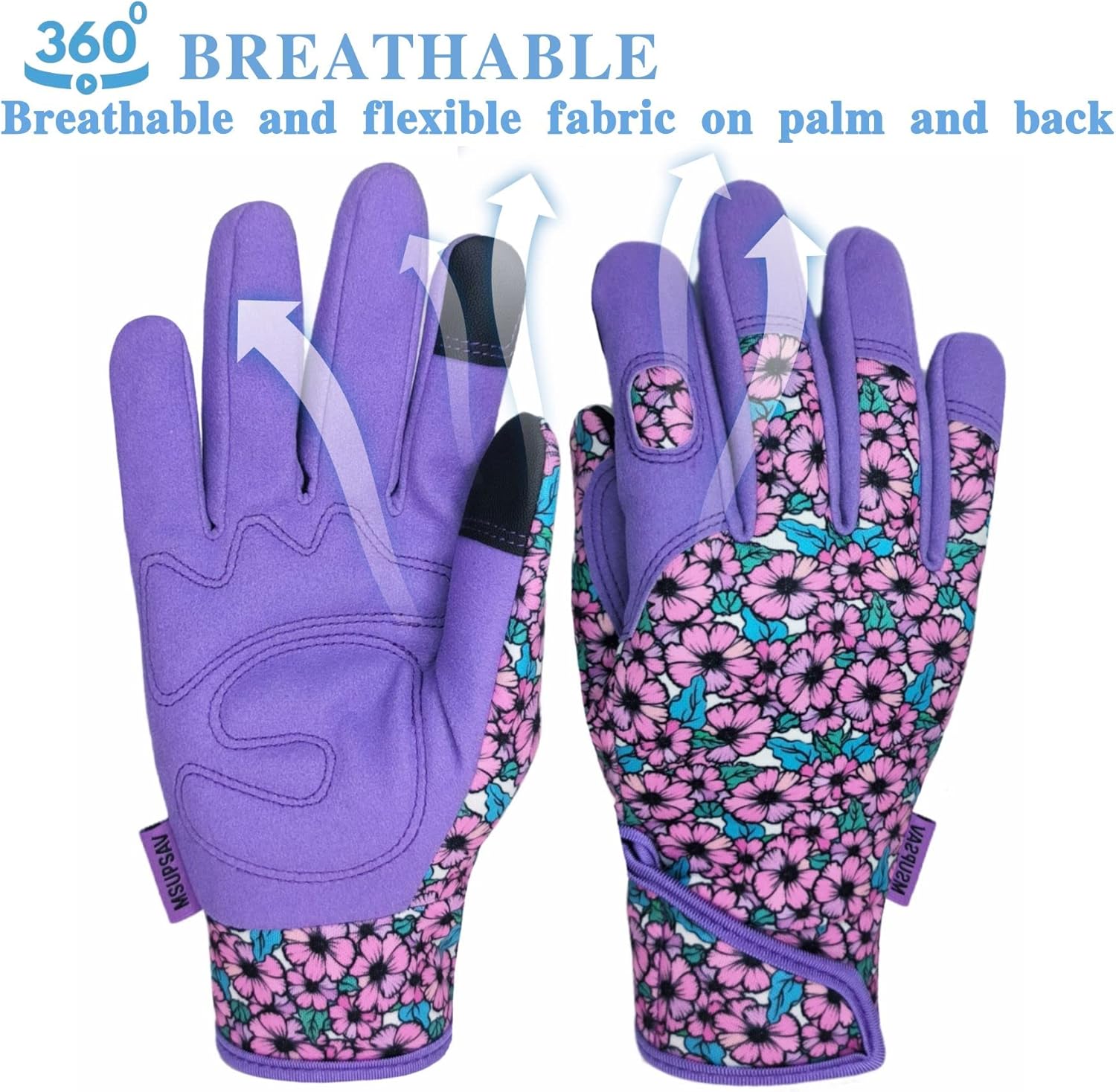 Thorn Proof&Puncture Resistant Gardening Gloves with Grip,Garden Gloves for Women, Leather Work