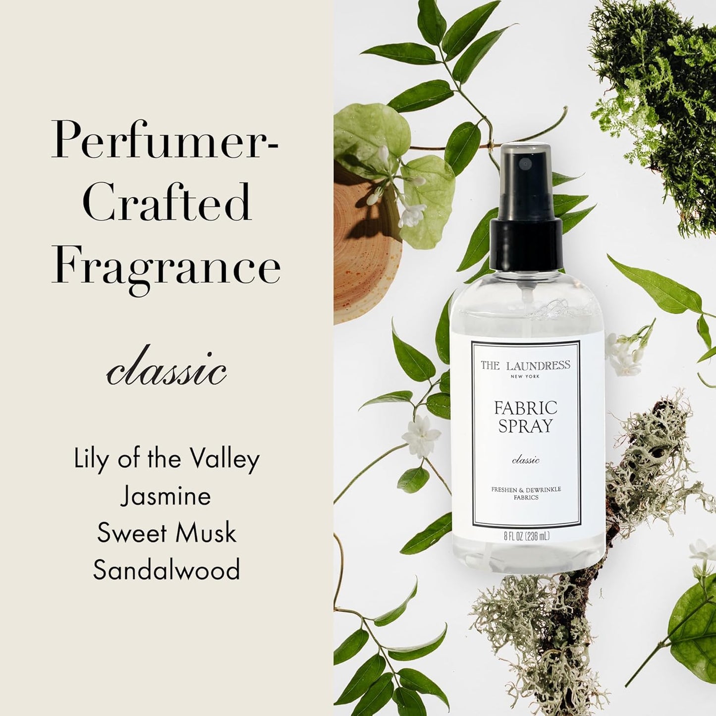 The Laundress Classic Fabric Spray, Wrinkle Release Spray, Upholstery and Linen Spray, Fabric