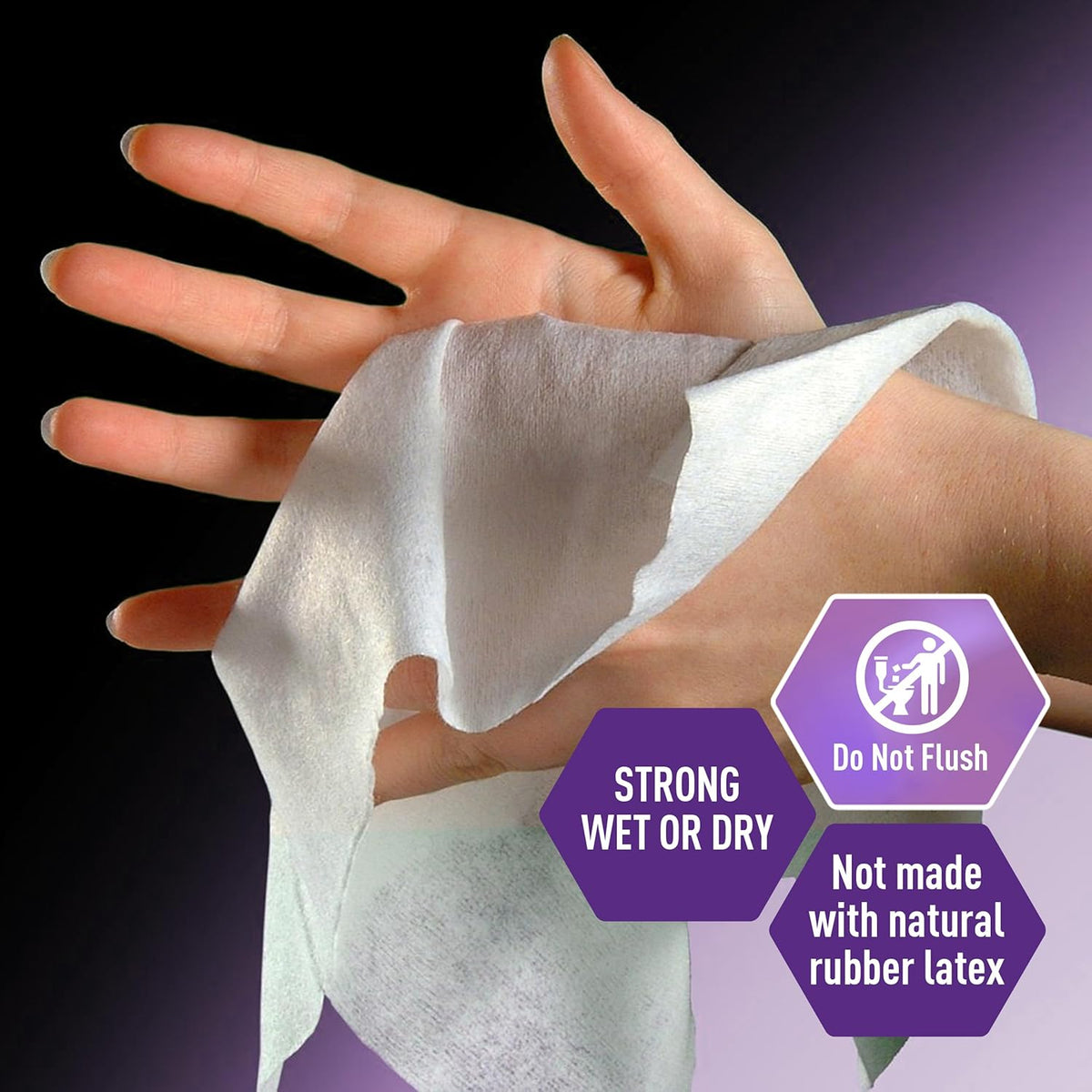 MED PRIDE Disposable Dry Wipes for Adults, Soft & Absorbent Personal Towels, Bulk 800 Count