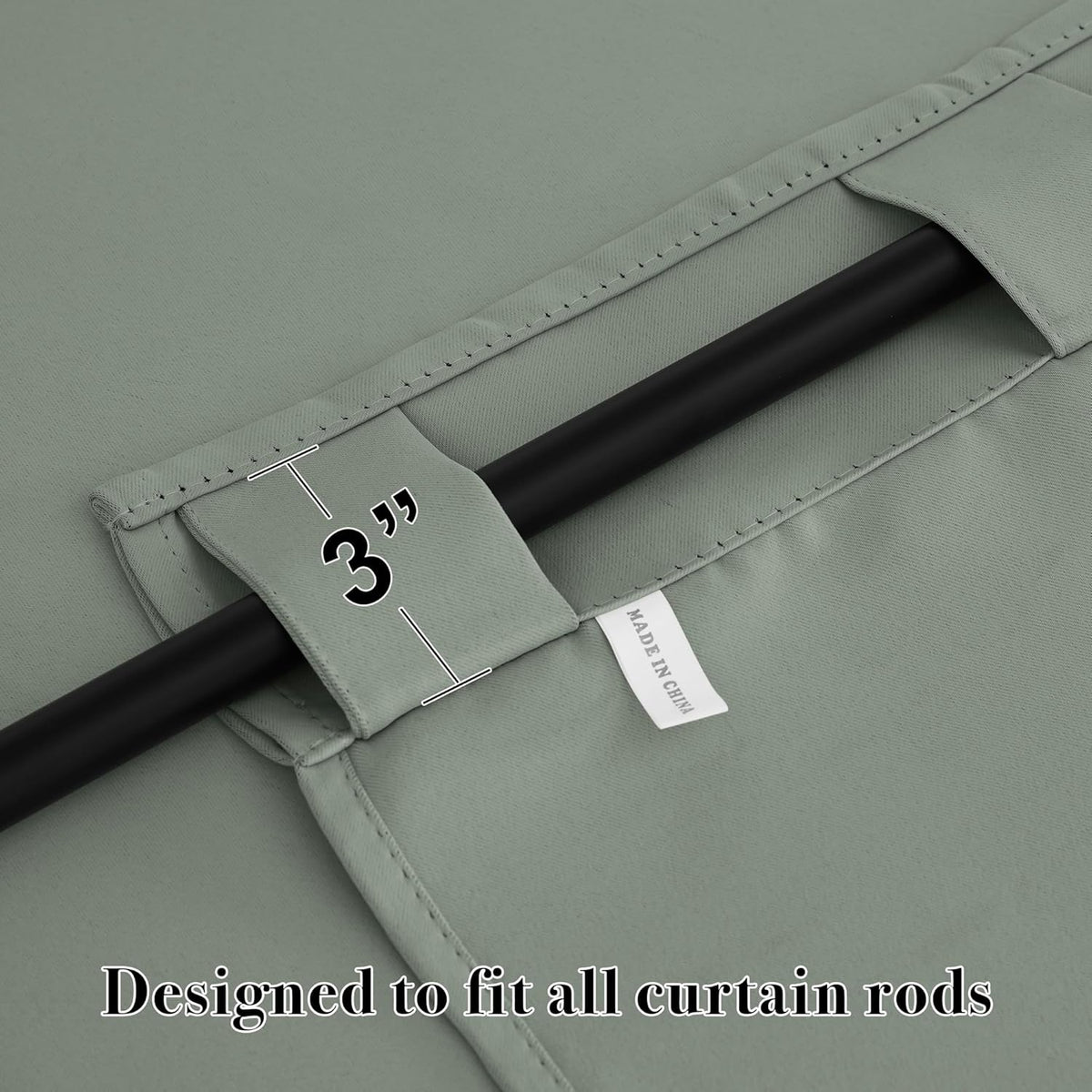 RYB HOME Small Window Curtains, Blackout Privacy Curtains for Kids Bedroom Kitchen Bathroom