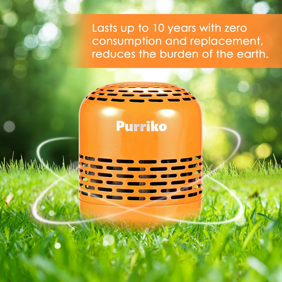 Purriko Refrigerator Deodorizer,Lasts up to 10 Years,Refrigerator Odor Eliminator,Fridge