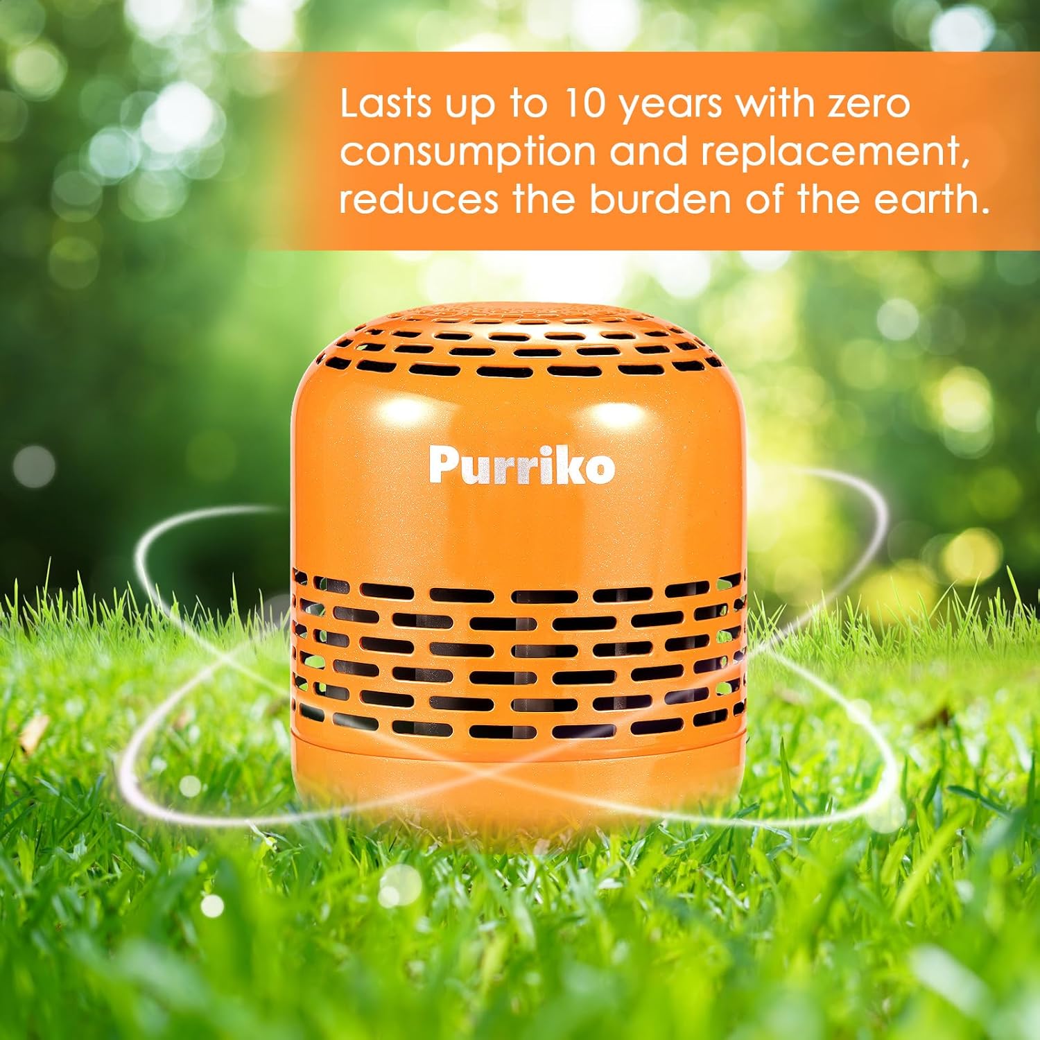 Purriko Refrigerator Deodorizer,Lasts up to 10 Years,Refrigerator Odor Eliminator,Fridge