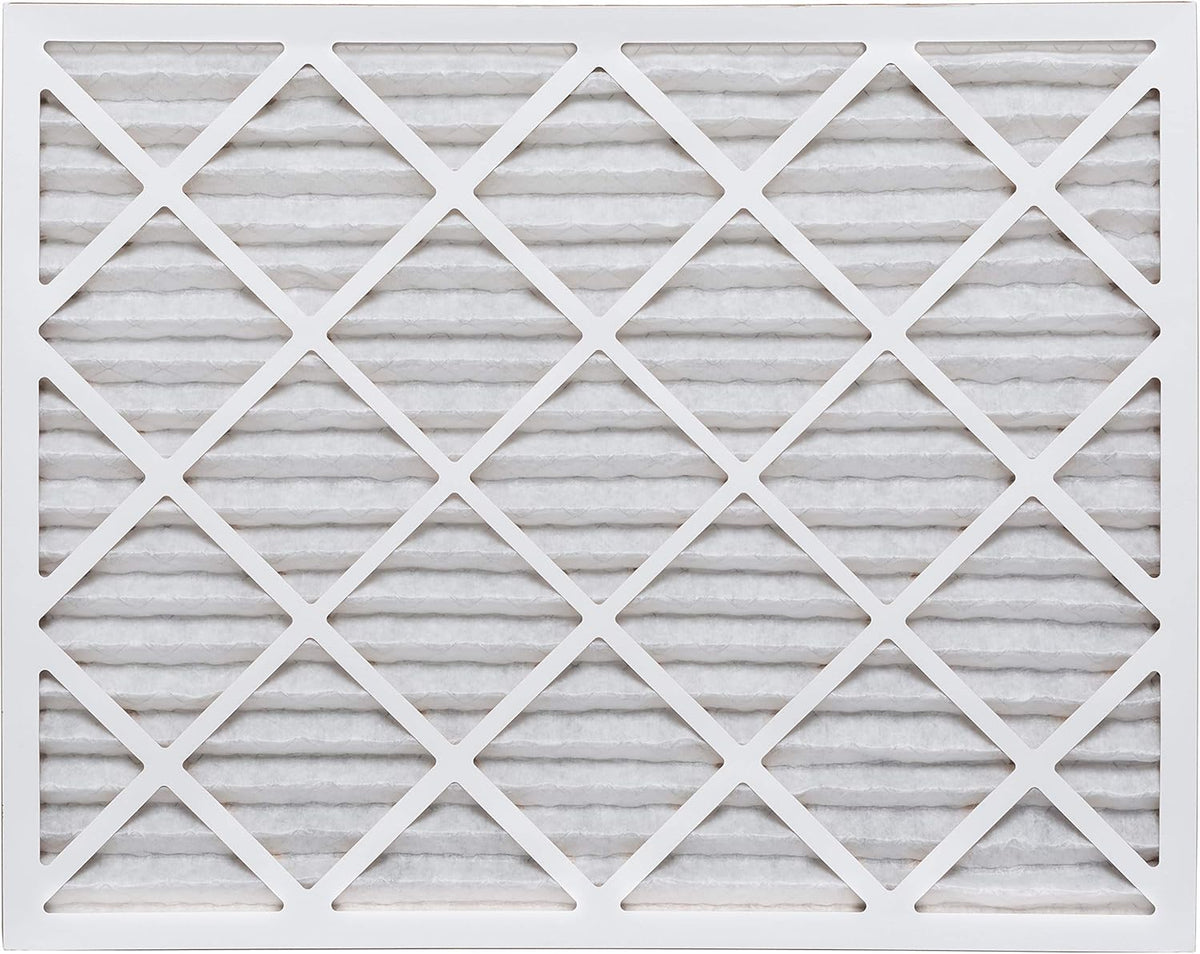 Aerostar 8x20x1 MERV 8, Pleated Air Filter, 8x20x1, Box of 6, Made in the USA