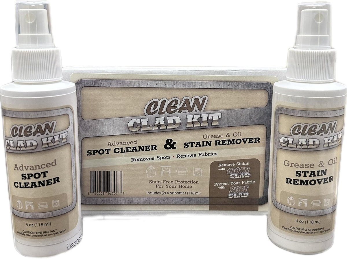 Upholstery Cleaner Kit – 2-Pack Stain Removers for Couch, Sofa, Car Seats & Carpet – Targets