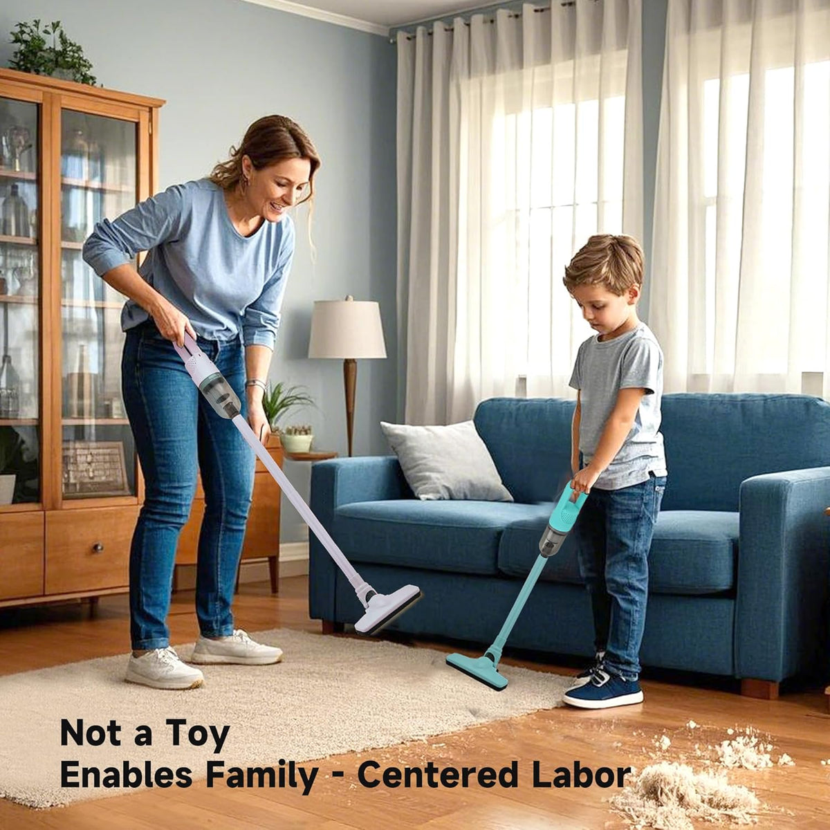 Handheld Vacuum Cleaner,Ultra-Lightweight Mini Portable Vacuums for Home, 6 in 1 Stick Vac Cleaners